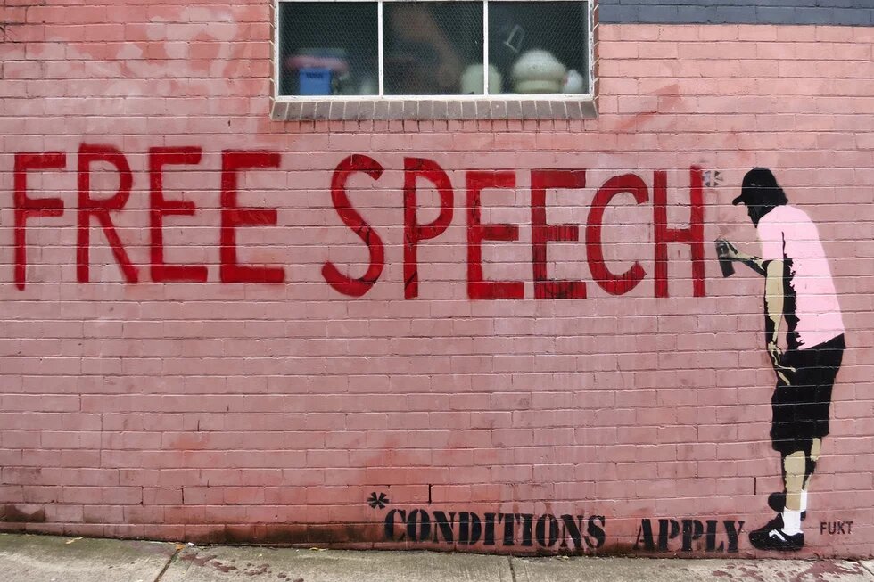 Free Speech Street Art