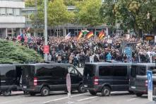 Gewalt gegen Journalisten: Rechte Demonstration in Chemnitz
