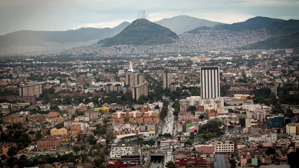 Blick auf Mexiko-Stadt