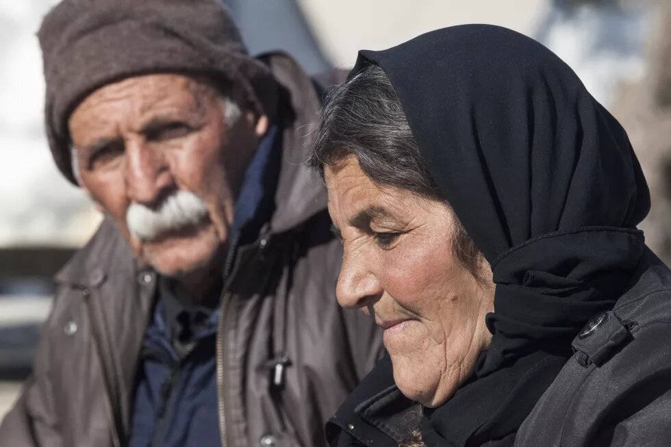 Syrische Geflüchtete auf der griechischen Insel Lesbos