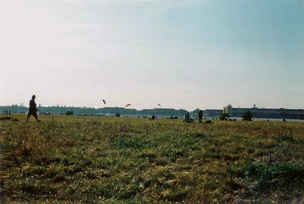 Blick über das Tempelhofer Feld