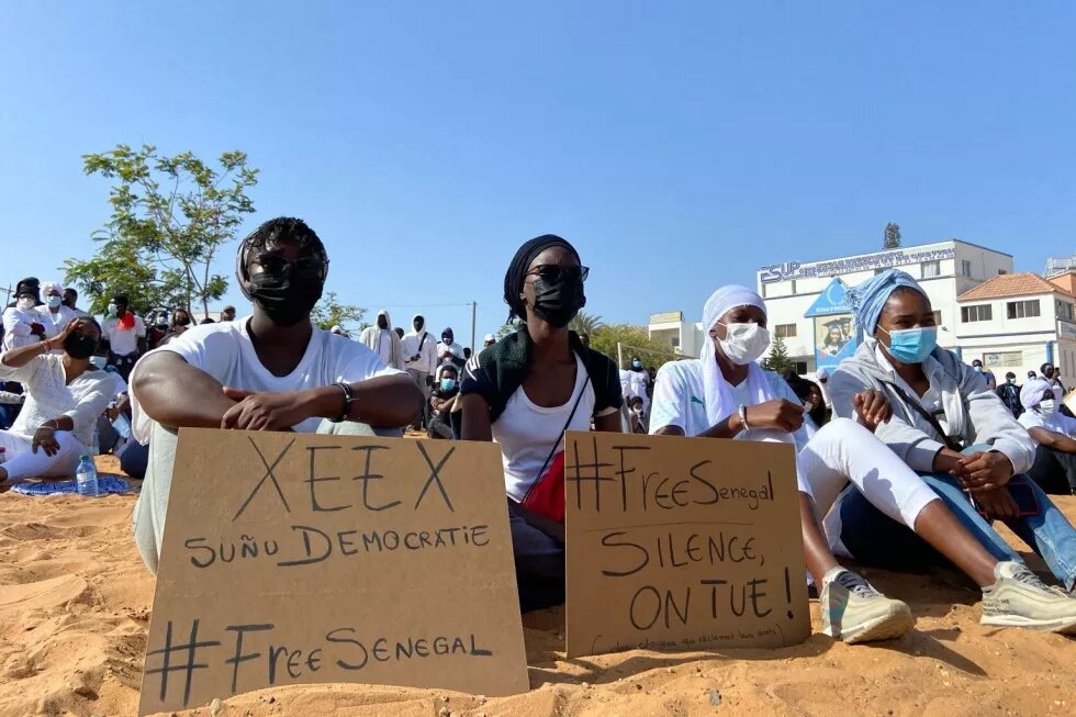 Frauen Protest Senegal März 2021
