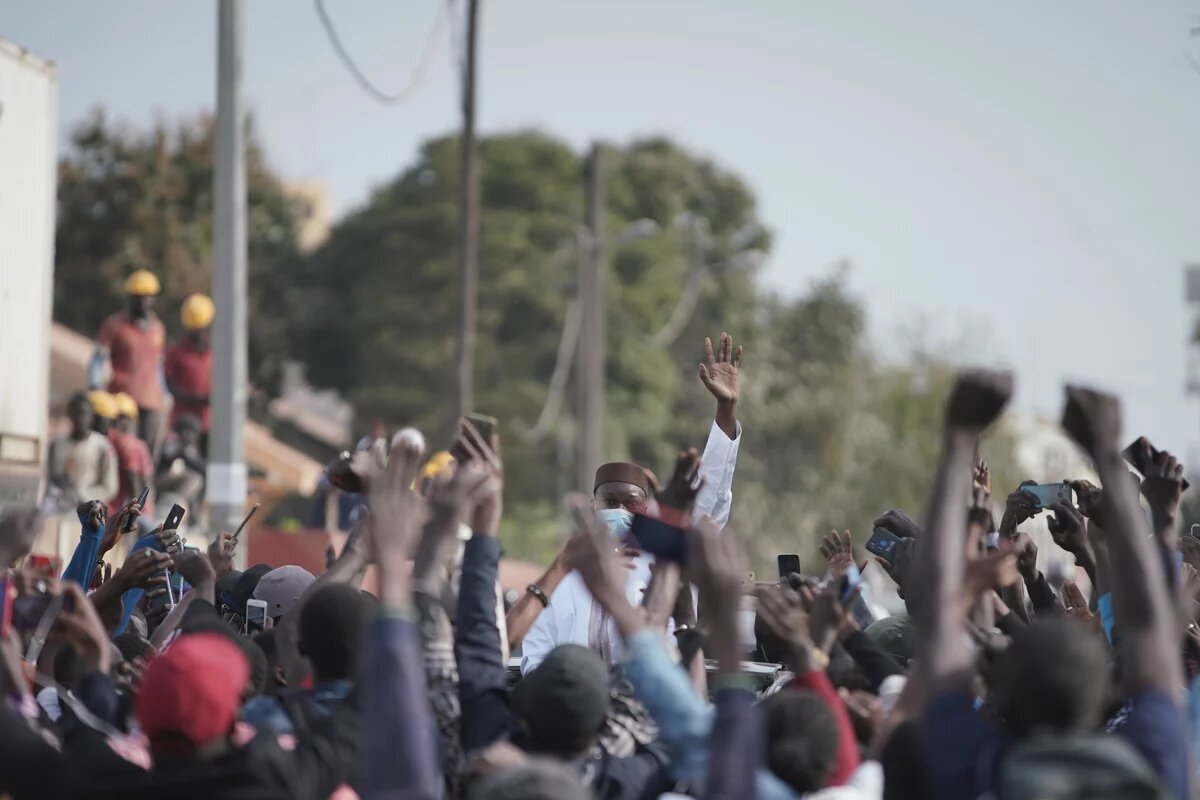 Protest in Senegal März 2021