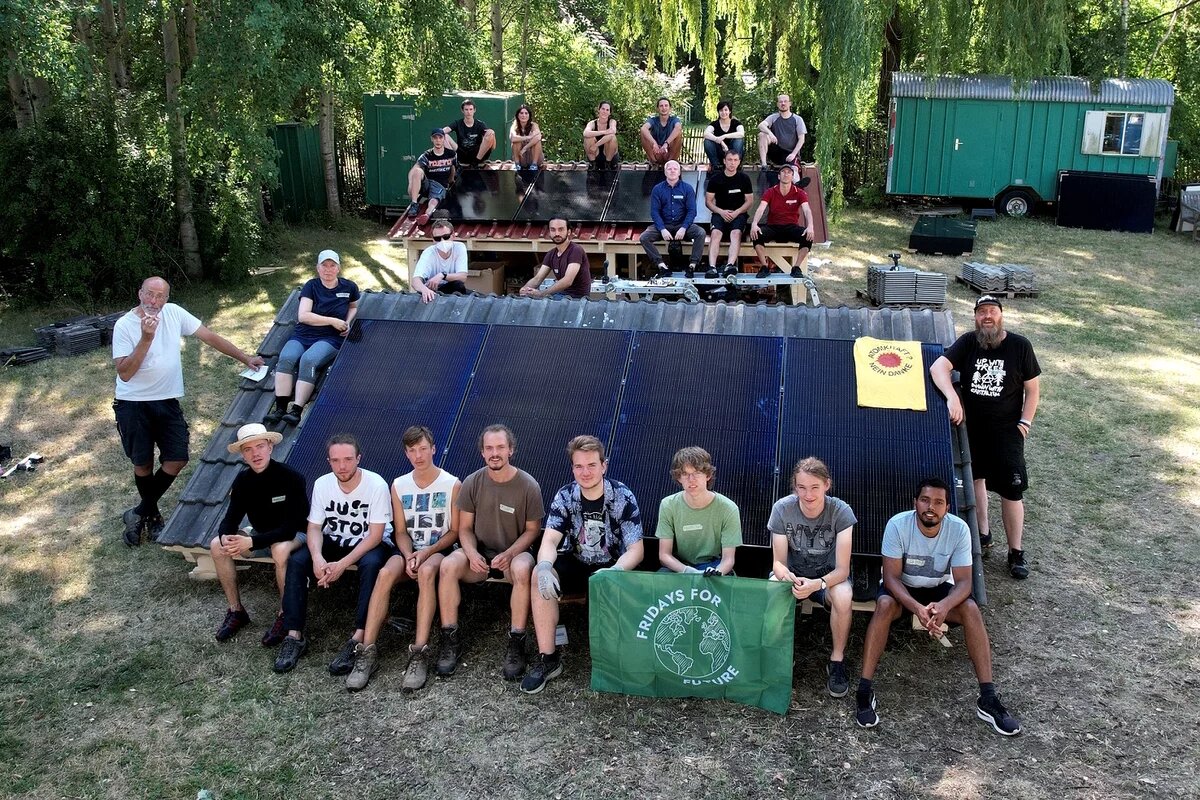 SolarCamp for Future: Gruppenfoto Sommercamp Braunschweig