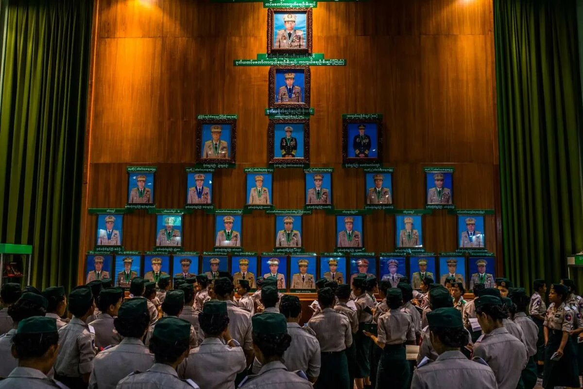 Women of the military in Myanmar