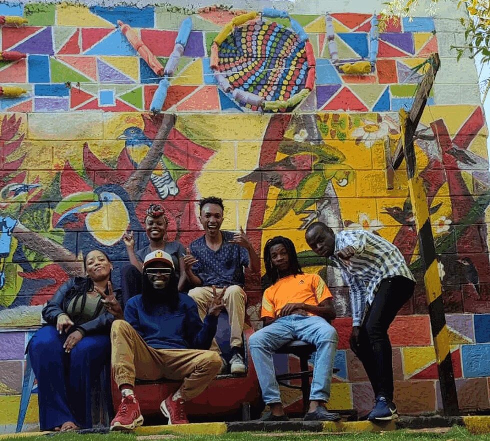 Group of Young Kenyan Artists