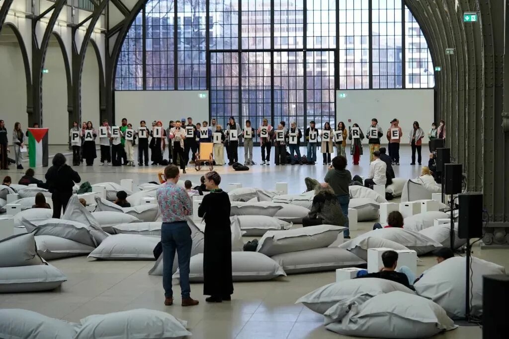 Protest Hamburger Bahnhof 