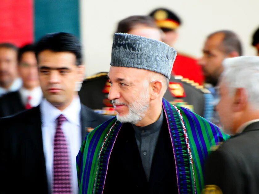 Präsident Karzai