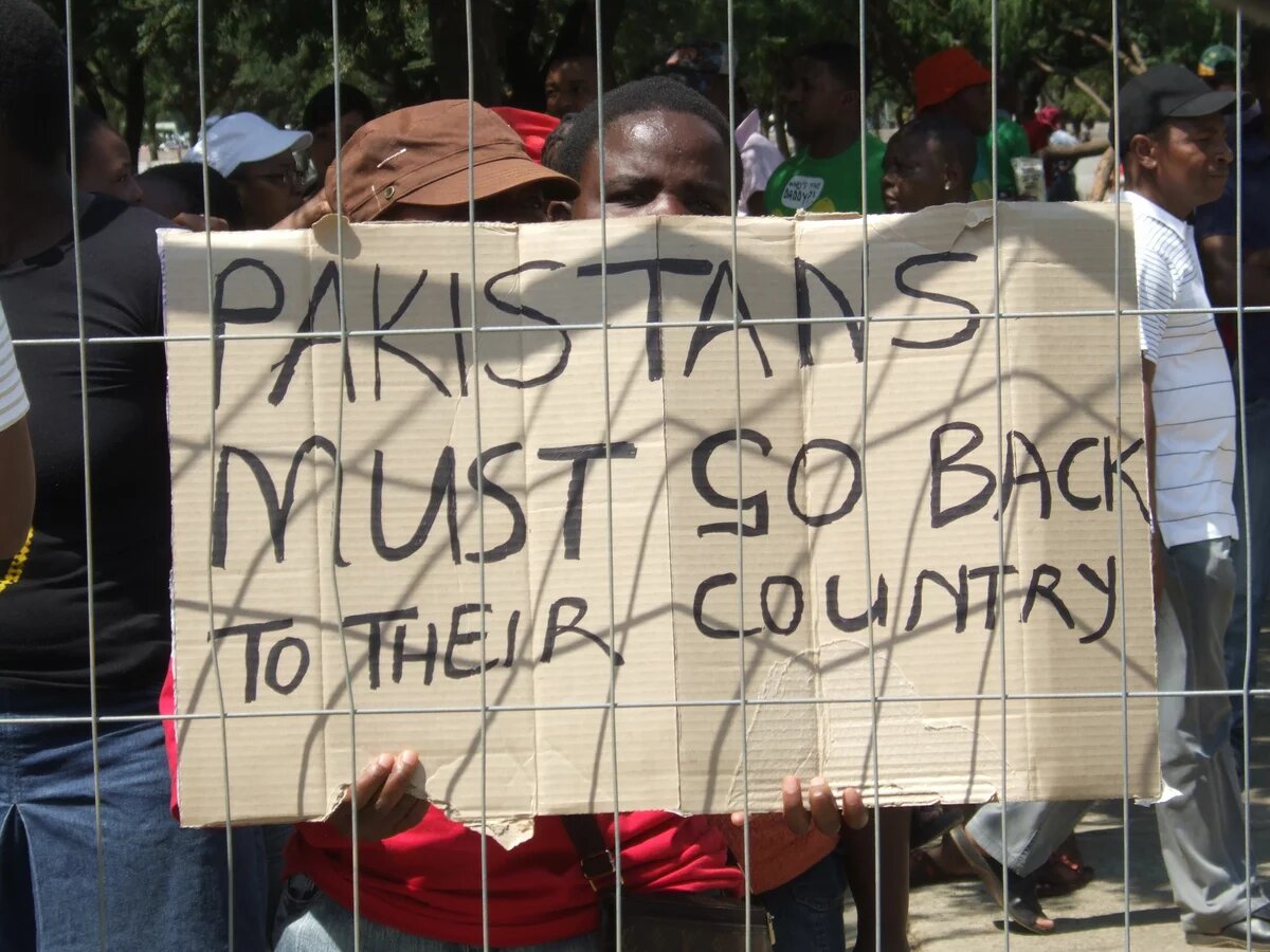 Protest in Soweto, 2012