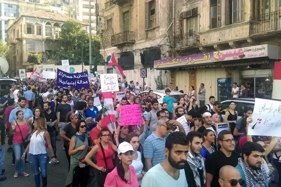 Demonstration in Beirut