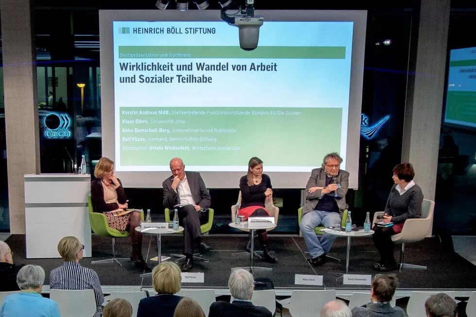 Buchvorstellung "Grünbuch soziale Teilhabe in Deutschland"