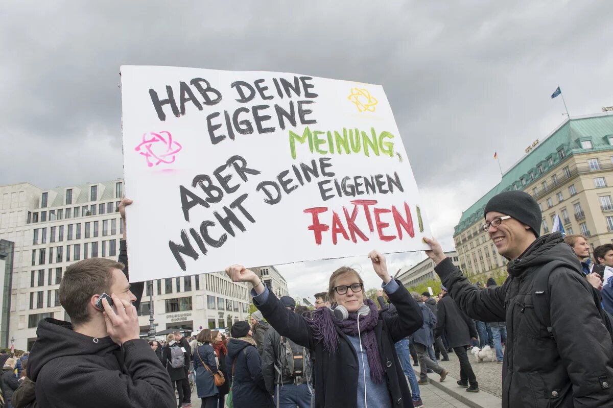 "March for Science" in Berlin