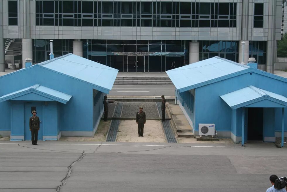 Grenzabschnitt zwischen Südkorea und Nordkorea