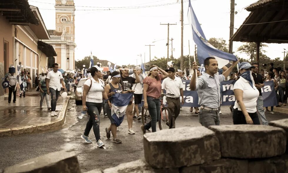 Demonstration in Nicaragua