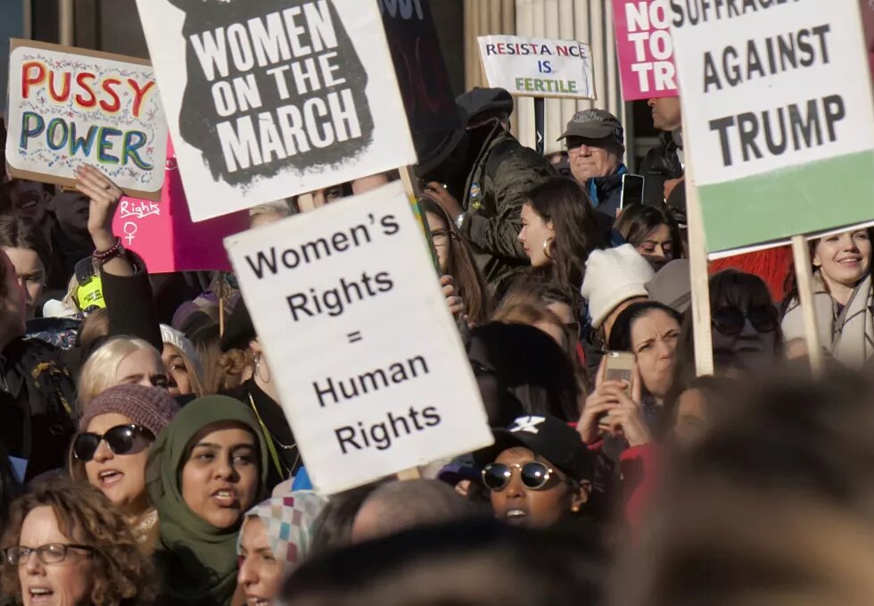 Women’s March in Iowa im Januar 2018