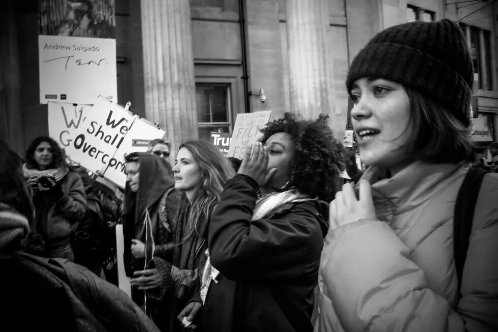 Brexit: Eine Gender-Perspektive. Foto vom Women's March London 2017