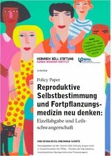 Cover: Reproduktive Selbstbestimmung